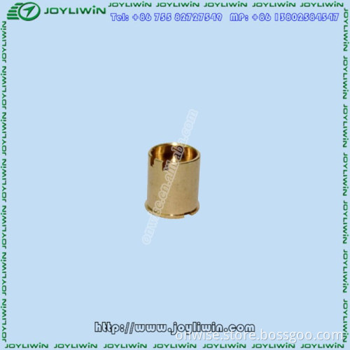 Precision Turned ISO RoHS gold Brass housing speed sensor for medical equipment